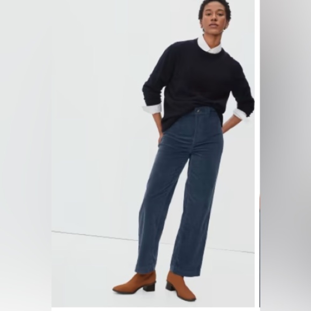 The Corduroy Wide-Leg Pant